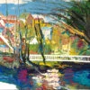 Die BRÜCKE - - Painting By - -Cheap Paint Store 15539224 brucke 1