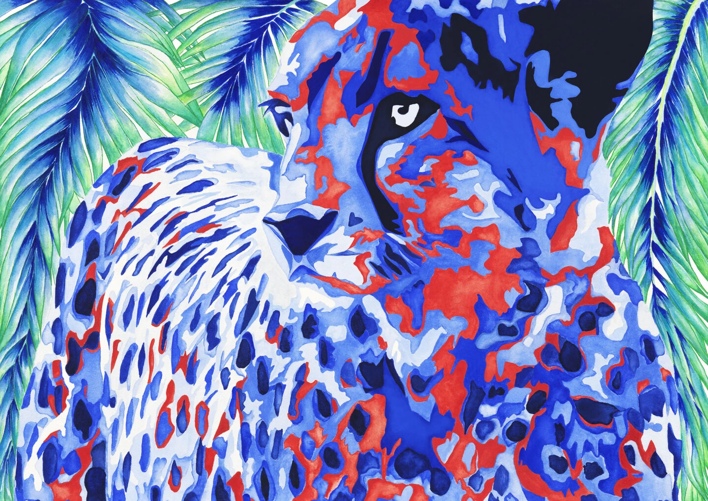 LÉOPARDO - - Painting By - 3 LÉOPARDO - - Painting By -