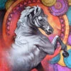 Horse Power_01 - - Painting By - -Cheap Paint Store 16071631 chasing the time 62 38x48 w