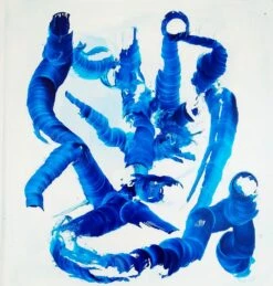 Blue - - Painting By -