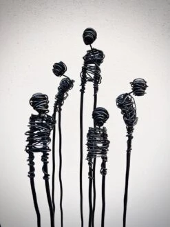 Grande Réunion à 5 - - Sculpture By -