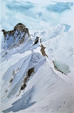 « Aiguilles De Chamonix» - - Painting By -