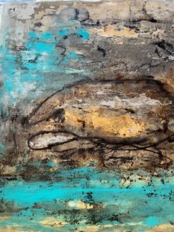 Un Rato En El Mundo - - Painting By -