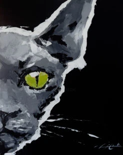 LA Nuit... - - Painting By -