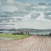 Etang Au Sud De Narbonne - - Painting By - -Cheap Paint Store 16306330 t priser aquarelle 07