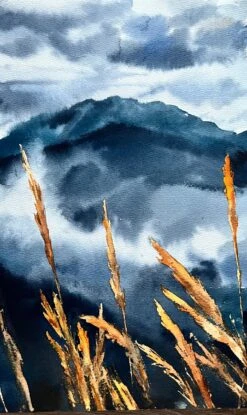 Sochi Mountain - - Painting By -