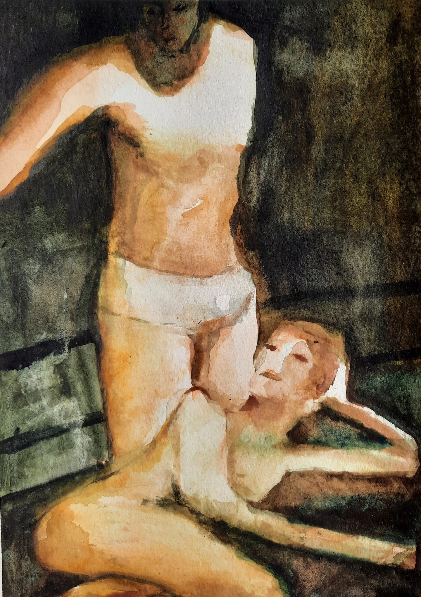 Lovers - - Painting By - 3 Lovers - - Painting By -