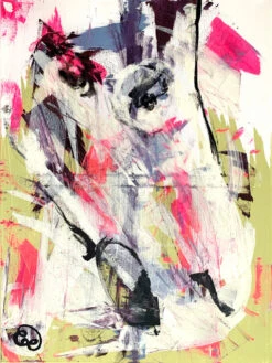 HundePferdKaninchenSchaf - - Painting By -