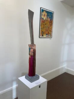 Le Couperet De La Pensée Unique - - Sculpture By -