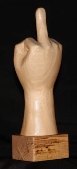 Le Doigt D'Honneur Bis - - Sculpture By -