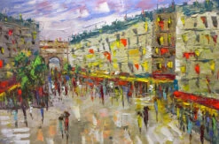 Arc De Triomphe - - Painting By -