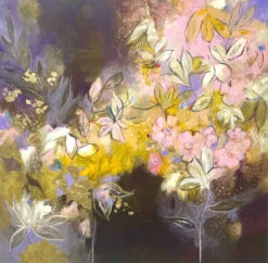 I Fiori Di Magnolia Se Ne Vanno Col Vento - - Painting By -