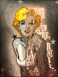 Marilyn Monroe - - Painting By -