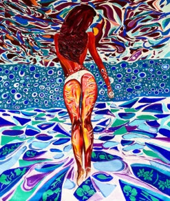 Underwater 1 - - Painting By -