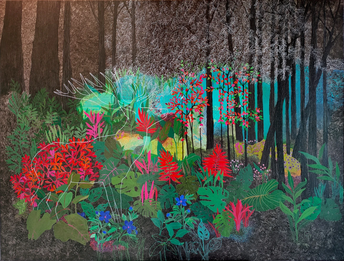 Dissimulation VII - - Painting By - 3 Dissimulation VII - - Painting By -