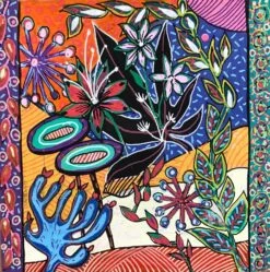 Flower-01 - - Painting By -