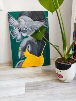 Summer Woman - - Painting By -