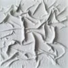 "Hidden Open" White Textured Painting . - - Sculpture By - 1 "Hidden Open" White Textured Painting . - - Sculpture By - -Cheap Paint Store 16479301 5 01 1