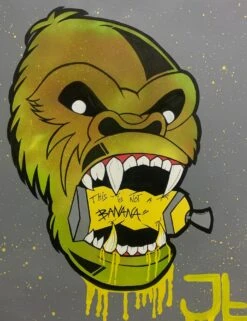 This Is Not A Bannana - - Painting By -