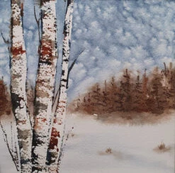 CIELO A PECORELLE - - Painting By -