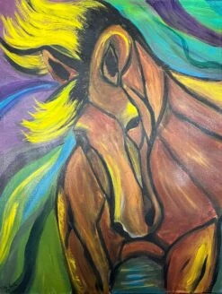 Untamed Spirit - - Painting By -