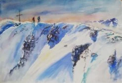 Sul Crinale - - Painting By -