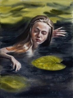 Waternymph - - Painting By -