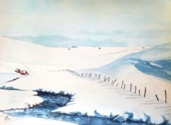 Froid Devant - - Painting By -