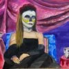 Masquerade - - Painting By - 2 Masquerade - - Painting By - -Cheap Paint Store 16517998 masquerade