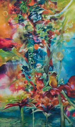 BUbbles - - Painting By -