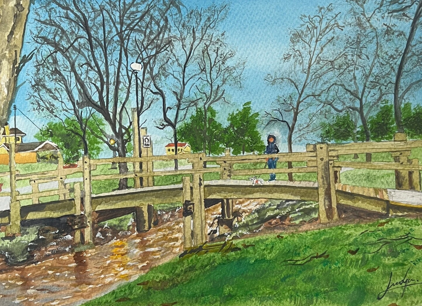 CAMINATA CON MARLEY - - Painting By - 3 CAMINATA CON MARLEY - - Painting By -