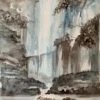 Cascade 1 - - Painting By -