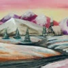 Winter Wonders - - Painting By -