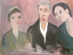 Dans Le Métro Parisien - - Painting By -