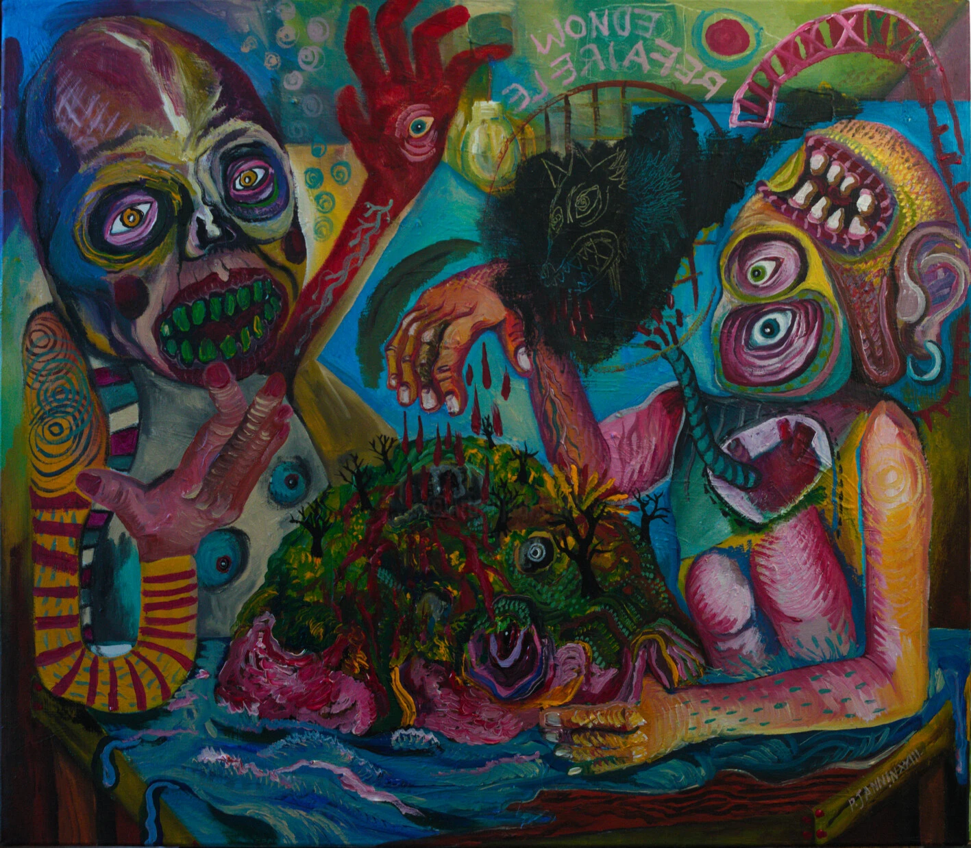 Refaire Le Monde - - Painting By - 3 Refaire Le Monde - - Painting By -