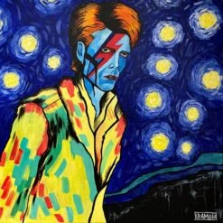 Ziggy Stardust - - Painting By -