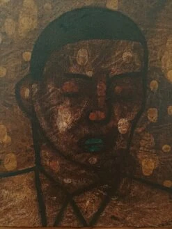 Portrait Of R. February 2023. - - Painting By -