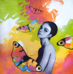 Freedom Of Beauty_37 - - Painting By -