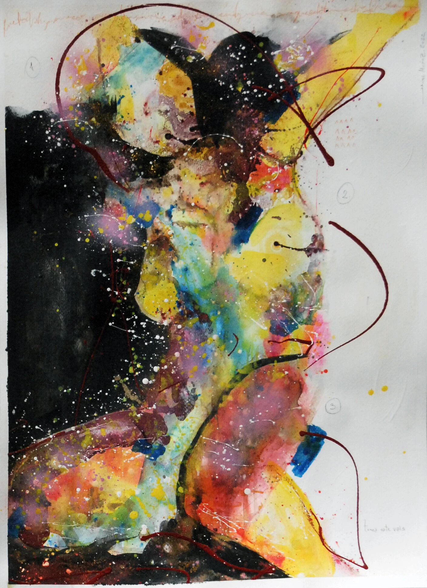 Toma Este Vals - - Painting By - 3 Toma Este Vals - - Painting By -