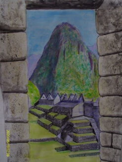 MAC CHUPICCHU - - Painting By -