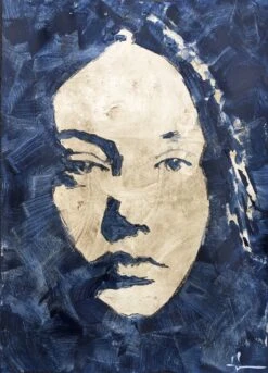 Masque #3, Le Dragon - - Painting By -