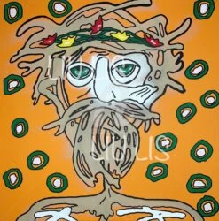 Russian Round Dance Series, №1 - - Painting By -