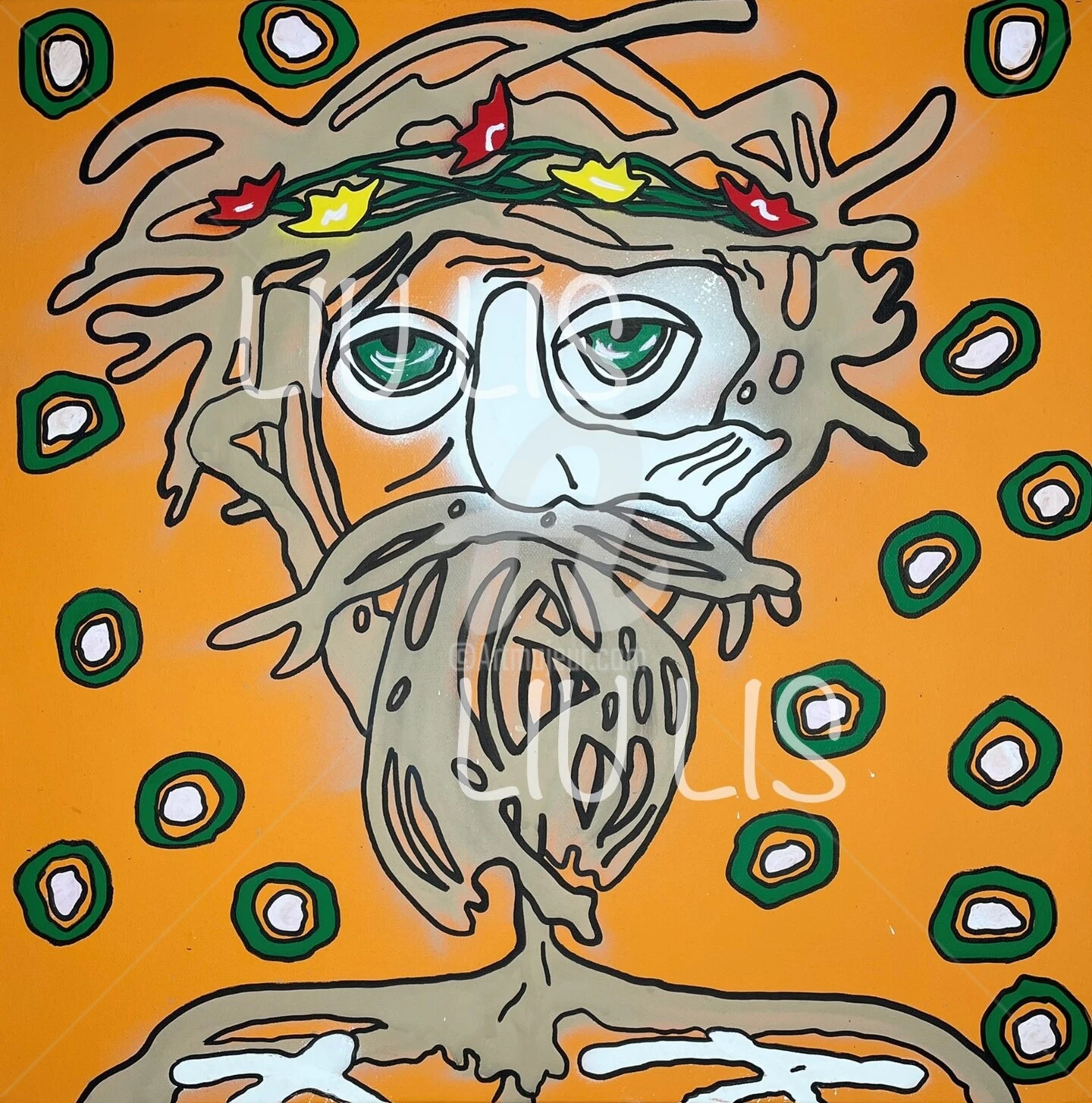 Russian Round Dance Series, №1 - - Painting By - 3 Russian Round Dance Series, №1 - - Painting By -