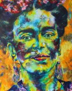 Frida - - Painting By -