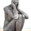 Chloé Pensive - - Sculpture By - -Cheap Paint Store 16645912 chloe pensive