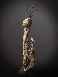 L’Ami Des Oiseaux - - Sculpture By -