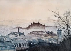 Les Toits De Paris - - Painting By -