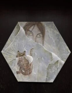 Méfiante Observation - - Painting By -