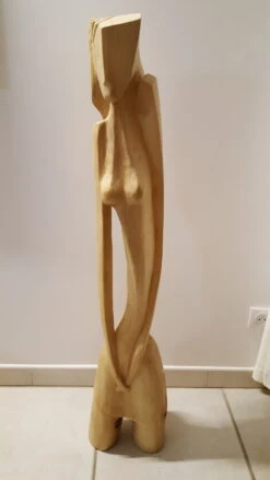 Ronde Et Anguleuse - - Sculpture By -