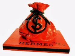 Bourse De Dollars - - Sculpture By -